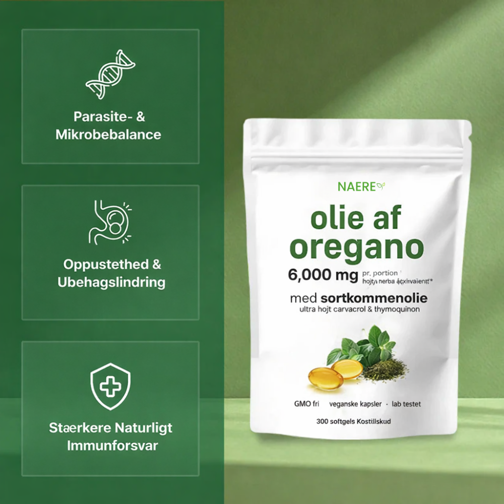 Oreganoolie kosttilskud